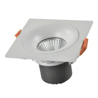 ST259.538.10 Св-к встр. Белый LED 1*10W 3000K 700Lm Ra>90 60° IP44 L100xW100xH40 85-265V Встраиваемые светильники