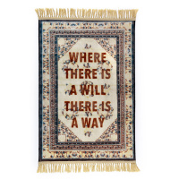 Ковер Burnt Carpet, Голубой/ (Seletti, 18242)