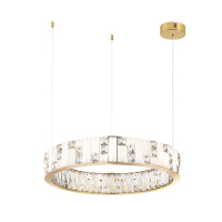 Люстра Crossa Hall, Led, Золотой (Odeon Light, 5072/80l)