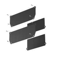 Комплектующие для профиля Ниша скрытого монтажа Заглушки и крепления для профиля, Черный (Maytoni Technical, ALM012EC-SC-B)