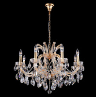 Люстра Crystal Lux HOLLYWOOD SP8 GOLD, 2011/308