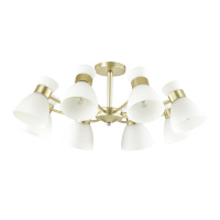 Люстра Потолочная Wilma Comfi, 8xe27, Золотой (Lumion, 4535/8c)