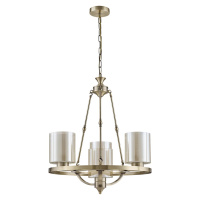 Люстра Riverly County, 4xe27, Бронзовый; Латунь (Lumion, 6524/4)