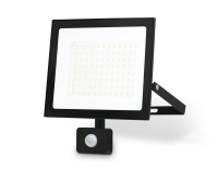 Прожектор светодиодный с датчиком движения BK черный IP65 LED 6500K 100W 208*178*31 (Ambrella Light, ST8118)