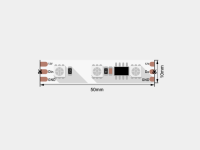 Светодиодная лента 5050, 60 LED/м, 14,4 Вт/м, 12В , IP20, Цвет: RGB, SWG560-12-14.4-RGB-SPI-M (00-00009708, SWG Standard)