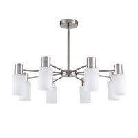 Люстра На Штанге Mave Comfi, 8xE14, Никель (Lumion, 8099/8c)