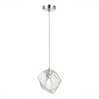 SL1175.103.01 Светильник подвесной ST-Luce Хром/Прозрачный E14 1*40W PORTICI