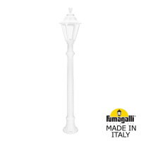 Садовый светильник-столбик Fumagalli Aloe`.R/Rut E26.163.000.WXE27, Белый и Прозрачный, без ламп