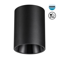Светильник Накладной Влагозащищённый Светодиодный Recte Over, Led, Черный (Novotech, 359423)