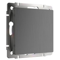 W1159204/ Электроустановочные изделия - Заглушка (графит рифленый)