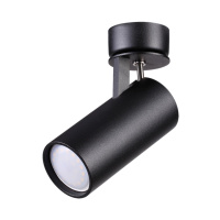 Светильник Потолочный Kiko Hightech, 1xGU10, Черный (Odeon Light, 3872/1c)