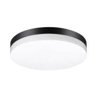 Светильник Ландшафтный Светодиодный Настенно-потолочного Монтажа Opal Street, Led, Черный (Novotech, 358886)