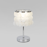 Настольный светильник с перламутром 208101 хром (Eurosvet, a071050)