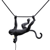64 Monkey Lamp, Черный/ (Seletti, 14916)