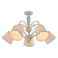 Потолочная люстра Lgo LSP-8060, 5xE14, Белый и Белый (Lussole, GRLSP-8062)