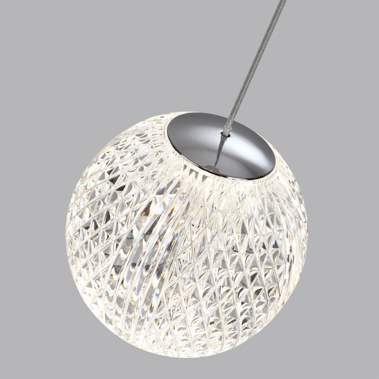 Фото Подвес Crystal L-vision, Led, Хром (Odeon Light, 5007/5la) от магазина Amppa.ru, артикул 5007/5LA, Odeon Light, серия Crystal Подвес Crystal L-vision, Led, Хром (Odeon Light, 5007/5la) - Amppa.ru