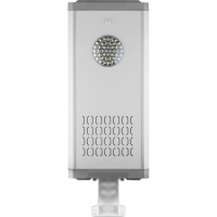 Светодиодный уличный фонарь консольный на солнечной батарее Feron SP2337 12W 6400K с датчиком движения, серый