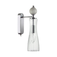 Бра Emily Neoclassi, 1xE14, Хром; Серый (Lumion, 8269/1w)