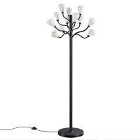 Торшер Gardi Modern, 12xg4 Led, Черный (Odeon Light, 5090/12f)