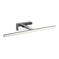 Подсветка для зеркал Scriptor, 1xLED 8W, Хром и Белый (Favourite, 2433-1W)