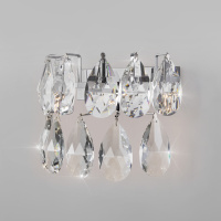 Настенный светодиодный светильник с хрусталем 437/1 Strotskis (Bogate's, a068001)