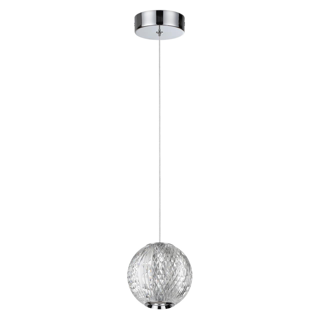 Фото Подвес Crystal L-vision, Led, Хром (Odeon Light, 5007/5la) от магазина Amppa.ru, артикул 5007/5LA, Odeon Light, серия Crystal Подвес Crystal L-vision, Led, Хром (Odeon Light, 5007/5la) - Amppa.ru